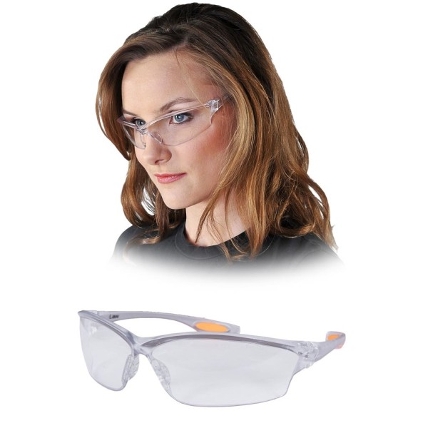 MCR-LAW TT okulary ochronne transparentne (10 szt./opak)