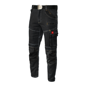 JEANS STRETCH BLACK spodnie...