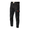 JEANS STRETCH BLACK spodnie do pasa