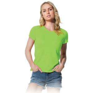 ST2600 t-shirt damski zielony