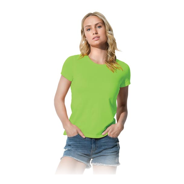 ST2600 t-shirt damski zielony