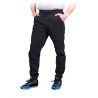 JOGGER-PLUS spodnie do pasa dziane czarne 12XL